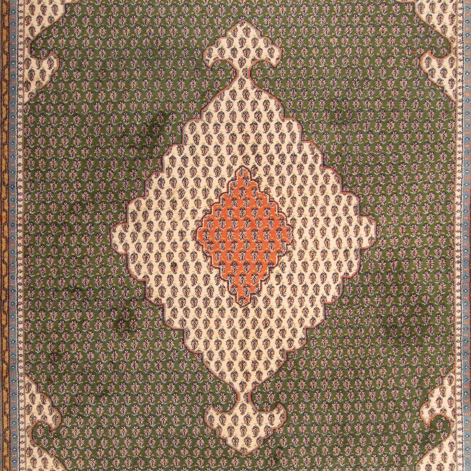 Orientteppich - Mir - Indus 348 x 240 cm - grün