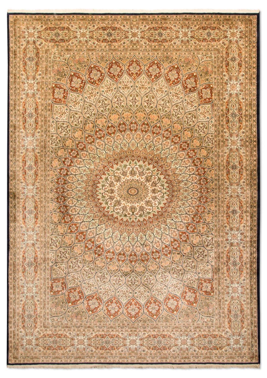 Seidenteppich - Kaschmir Seide 287 x 197 cm Teppich Wohnzimmer
