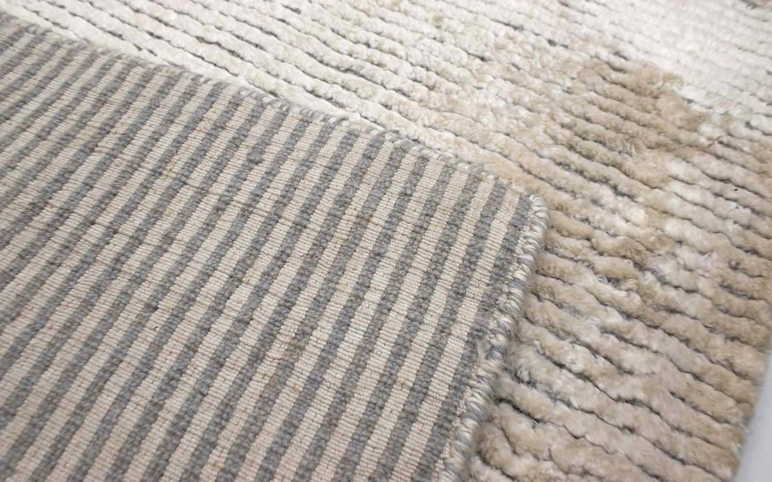 Viskose Teppich 95 x 65 cm Fußmatte