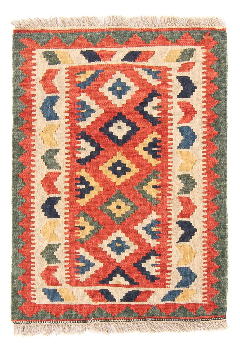 Kelim Teppich - Oriental - 97 x 66 cm - rot