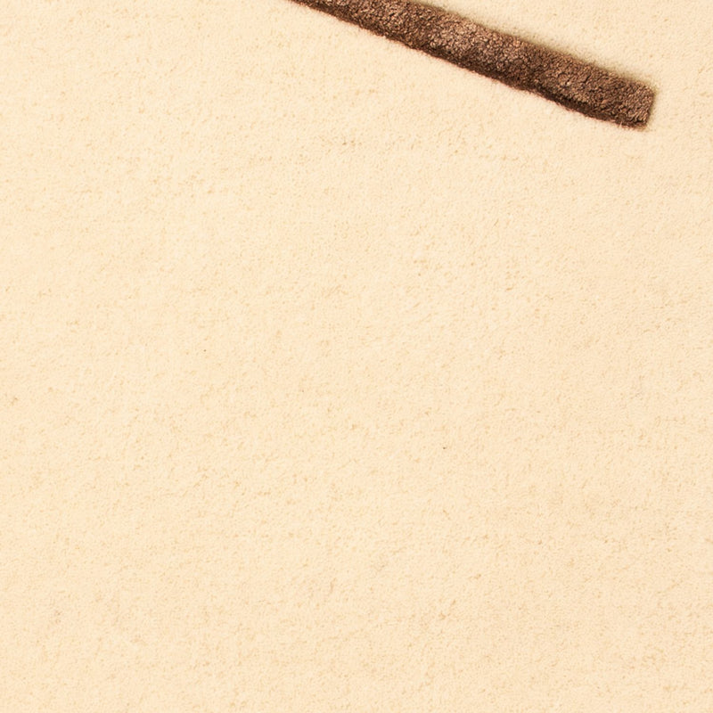 Designer Teppich - 90 x 60 cm - creme