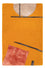 Designer Teppich - 90 x 60 cm - gold