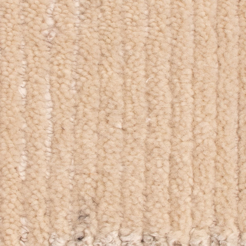 Designer Teppich quadratisch  - 30 x 30 cm - naturweiß