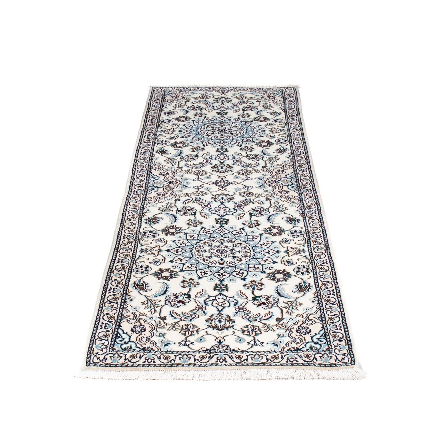 Perserteppich - Nain - Royal 196 x 63 cm Teppich Läufer