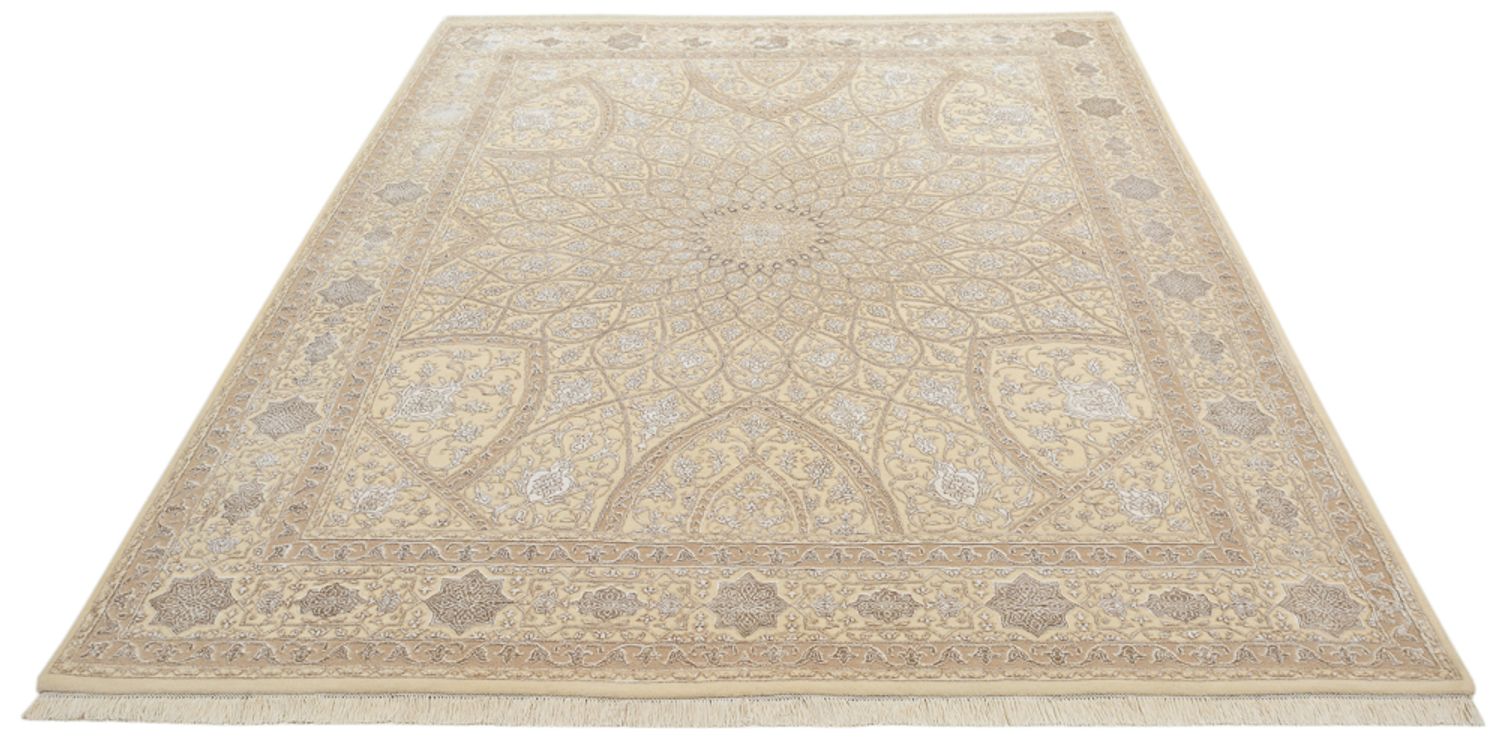 Orientteppich - 252 x 207 cm - dunkelbeige