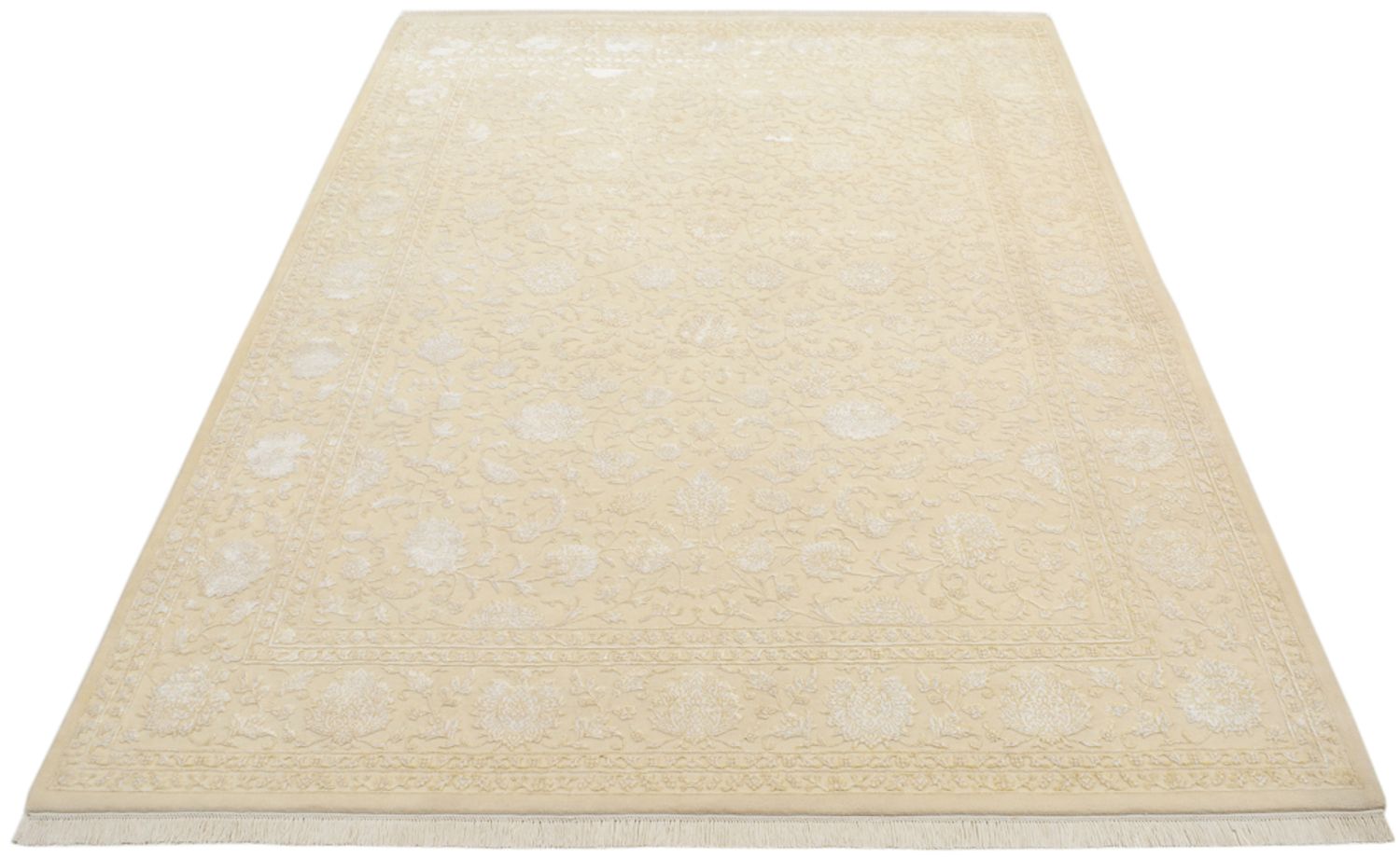 Orientteppich - 286 x 218 cm - hellbeige