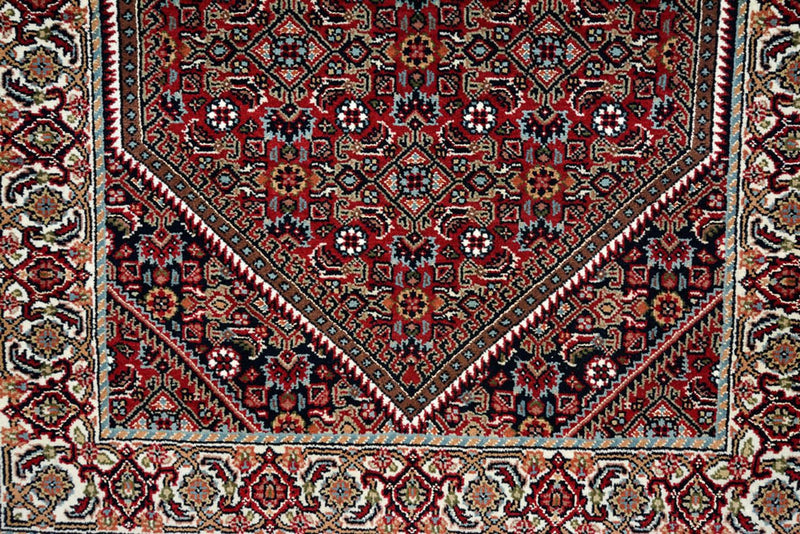Läufer Perser - Bidjar - 245 x 79 cm - bordeauxrot