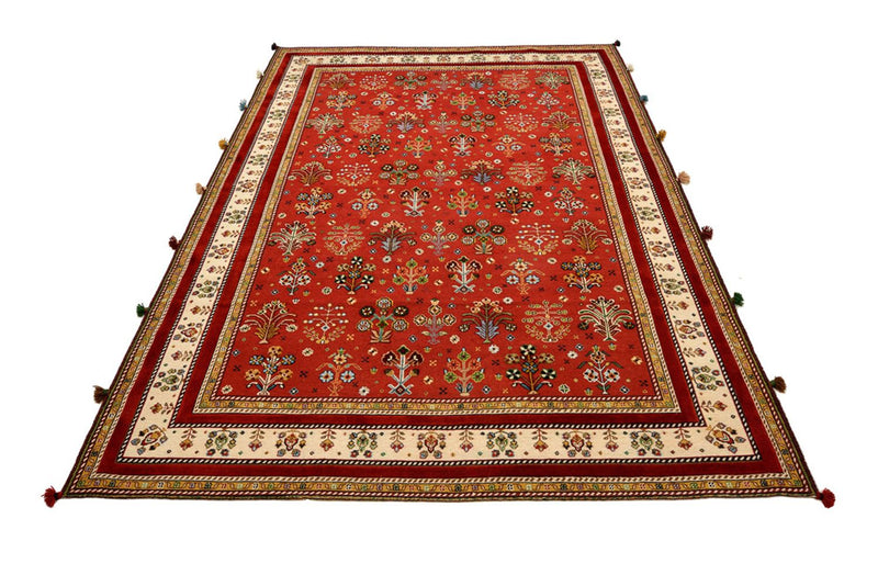 Orientteppich - 245 x 176 cm - rot