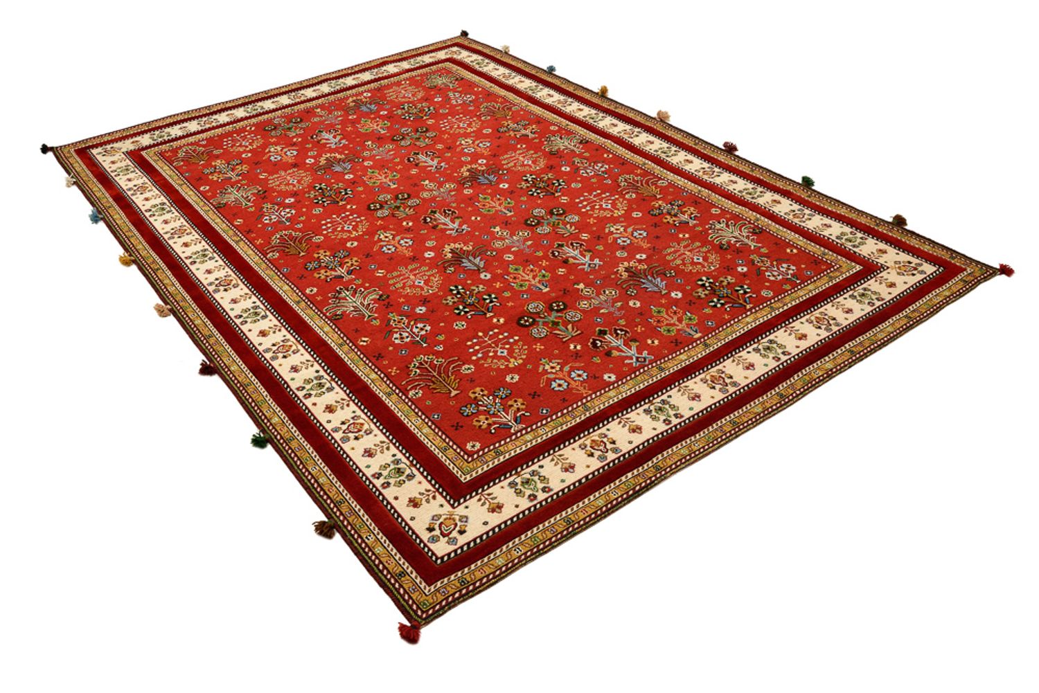 Orientteppich - 245 x 176 cm - rot