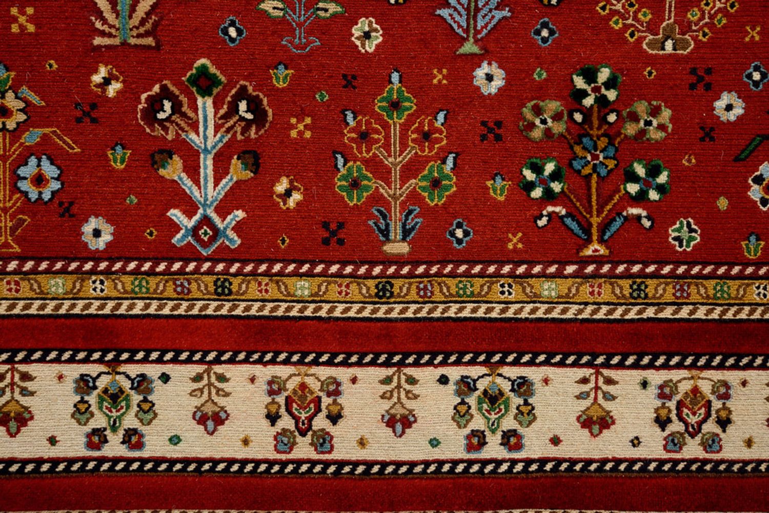 Orientteppich - 245 x 176 cm - rot