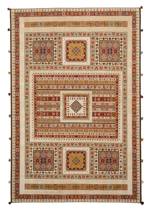 Orientteppich - 296 x 199 cm - hellbeige