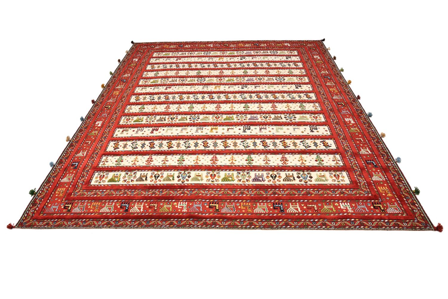 Orientteppich - 300 x 250 cm - hellbeige