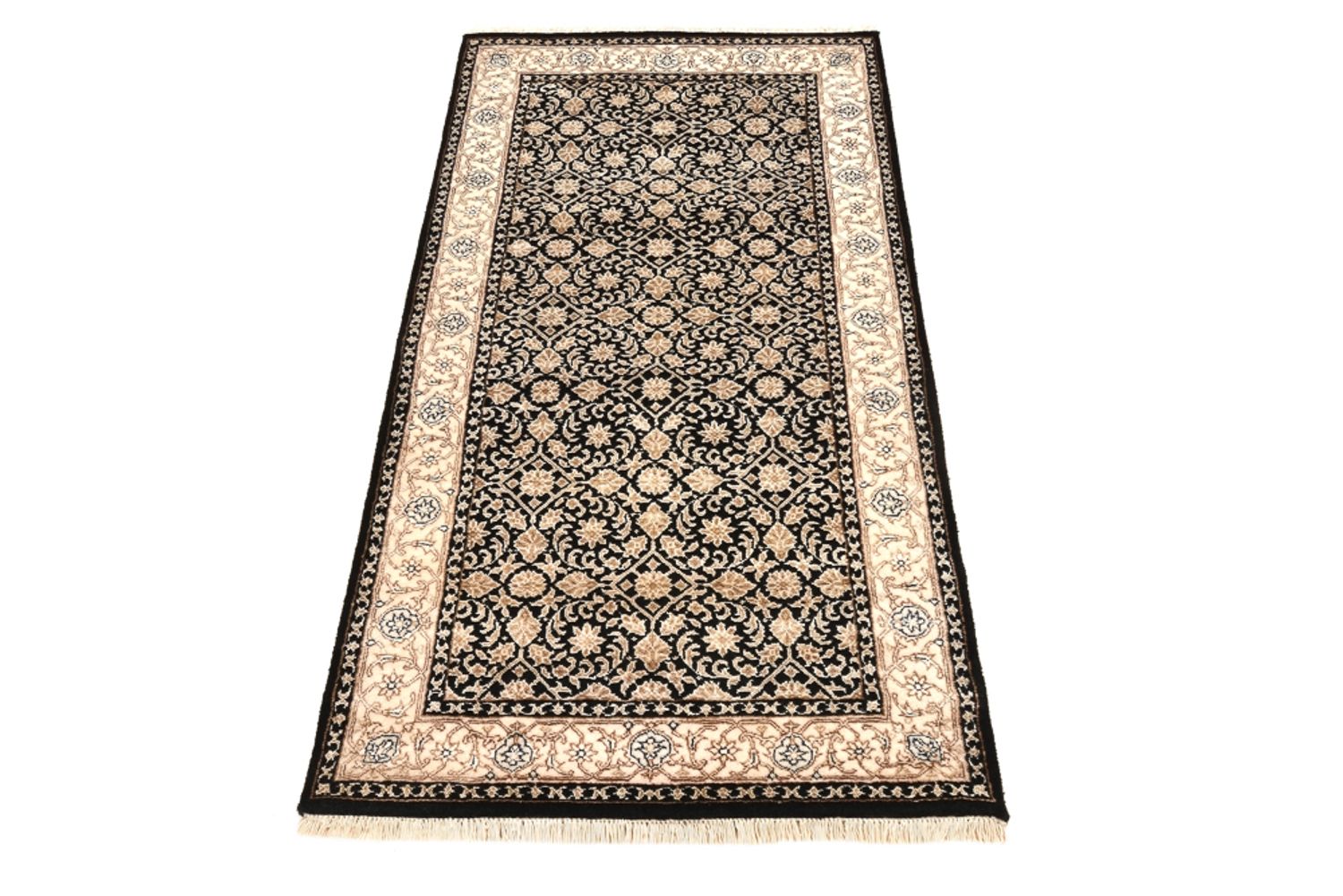 Orientteppich - Bidjar - Indus - 143 x 73 cm - dunkelblau