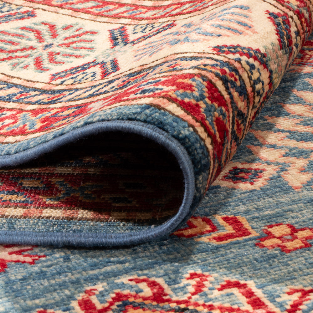 Ziegler Teppich - Kazak - 202 x 149 cm - blau