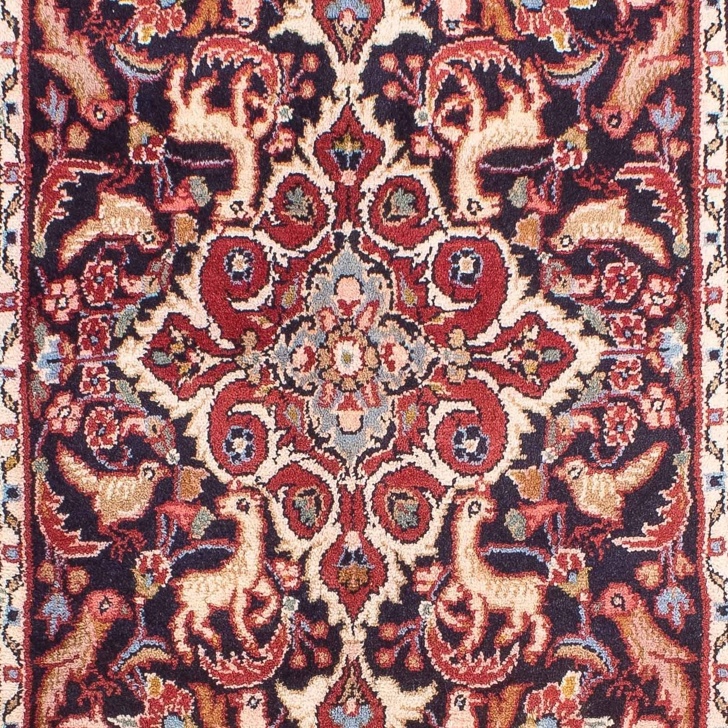 Perserteppich - Classic - 127 x 82 cm - dunkelblau