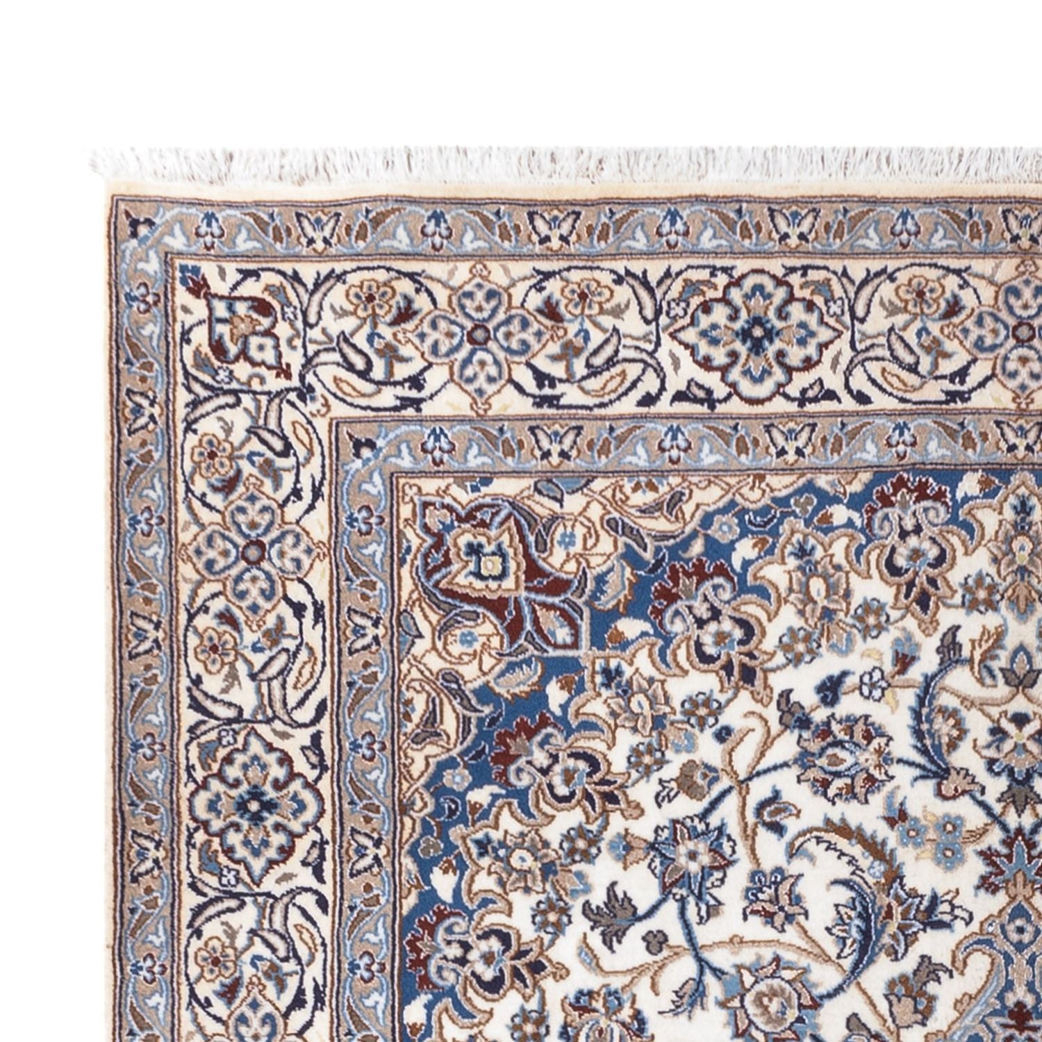 Perserteppich - Nain - 296 x 196 cm - creme