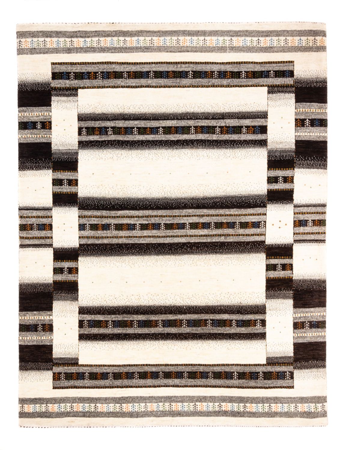 Gabbeh Teppich - Loribaft Perser - 278 x 211 cm - creme