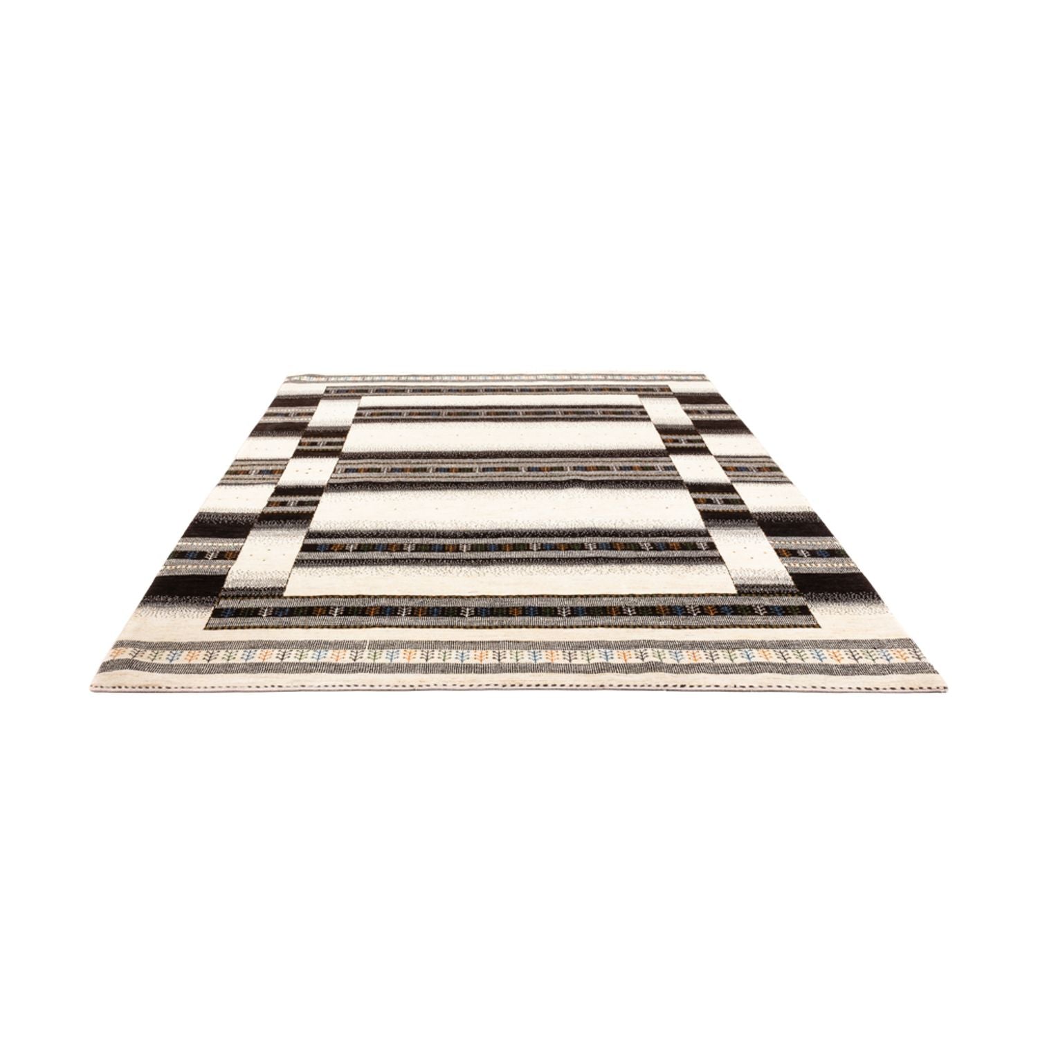 Gabbeh Teppich - Loribaft Perser - 278 x 211 cm - creme