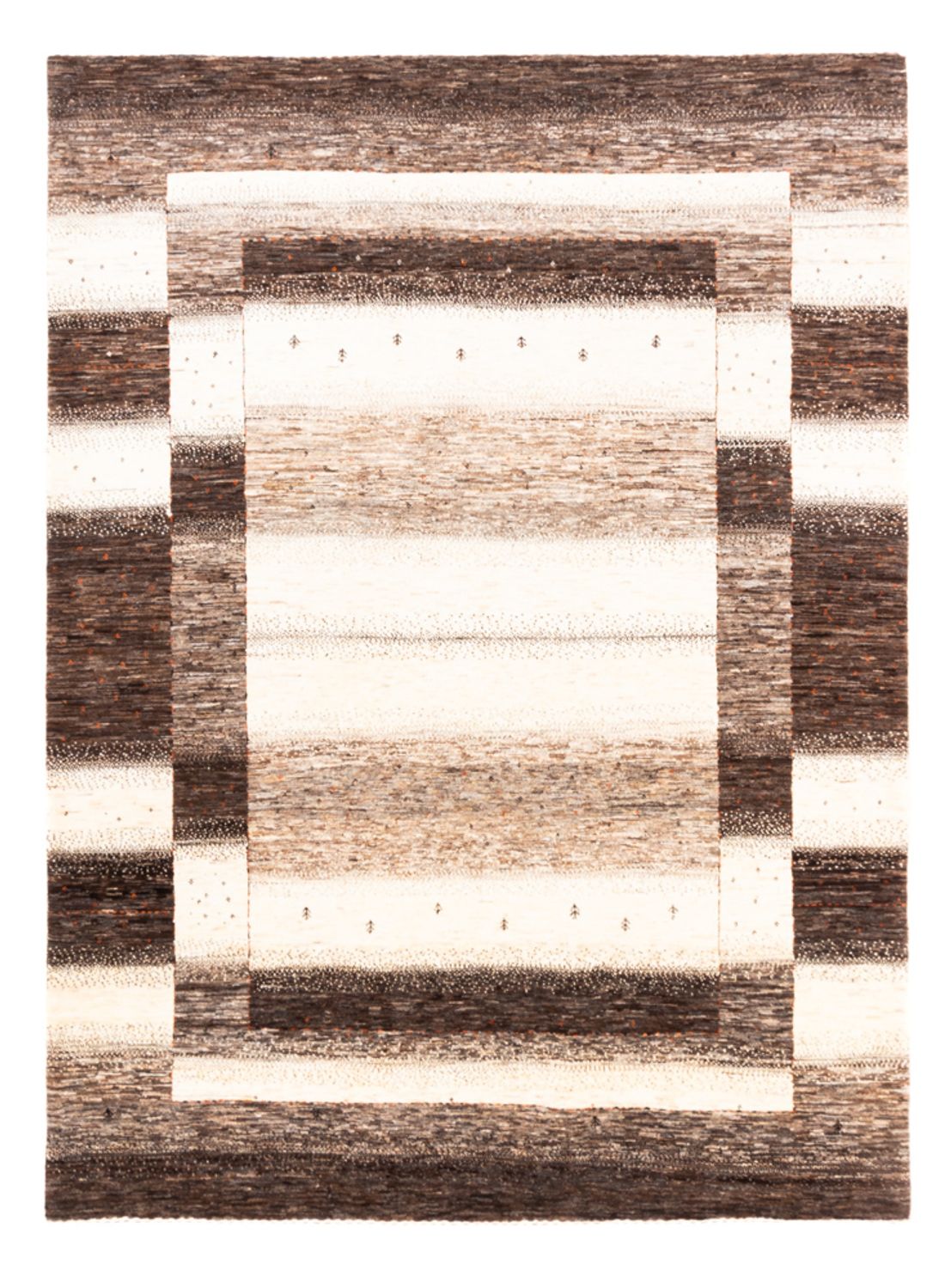 Gabbeh Teppich - Loribaft Perser - 233 x 173 cm - natur