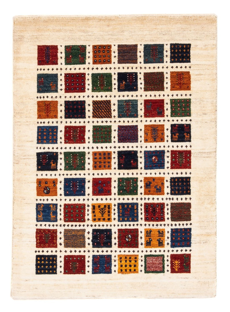 Gabbeh Teppich - Loribaft Perser - Royal - 112 x 80 cm - mehrfarbig