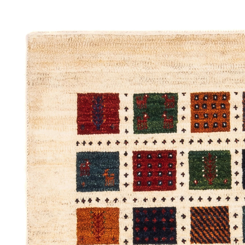 Gabbeh Teppich - Loribaft Perser - Royal - 112 x 80 cm - mehrfarbig