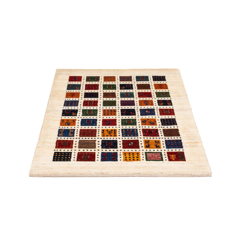 Gabbeh Teppich - Loribaft Perser - Royal - 112 x 80 cm - mehrfarbig