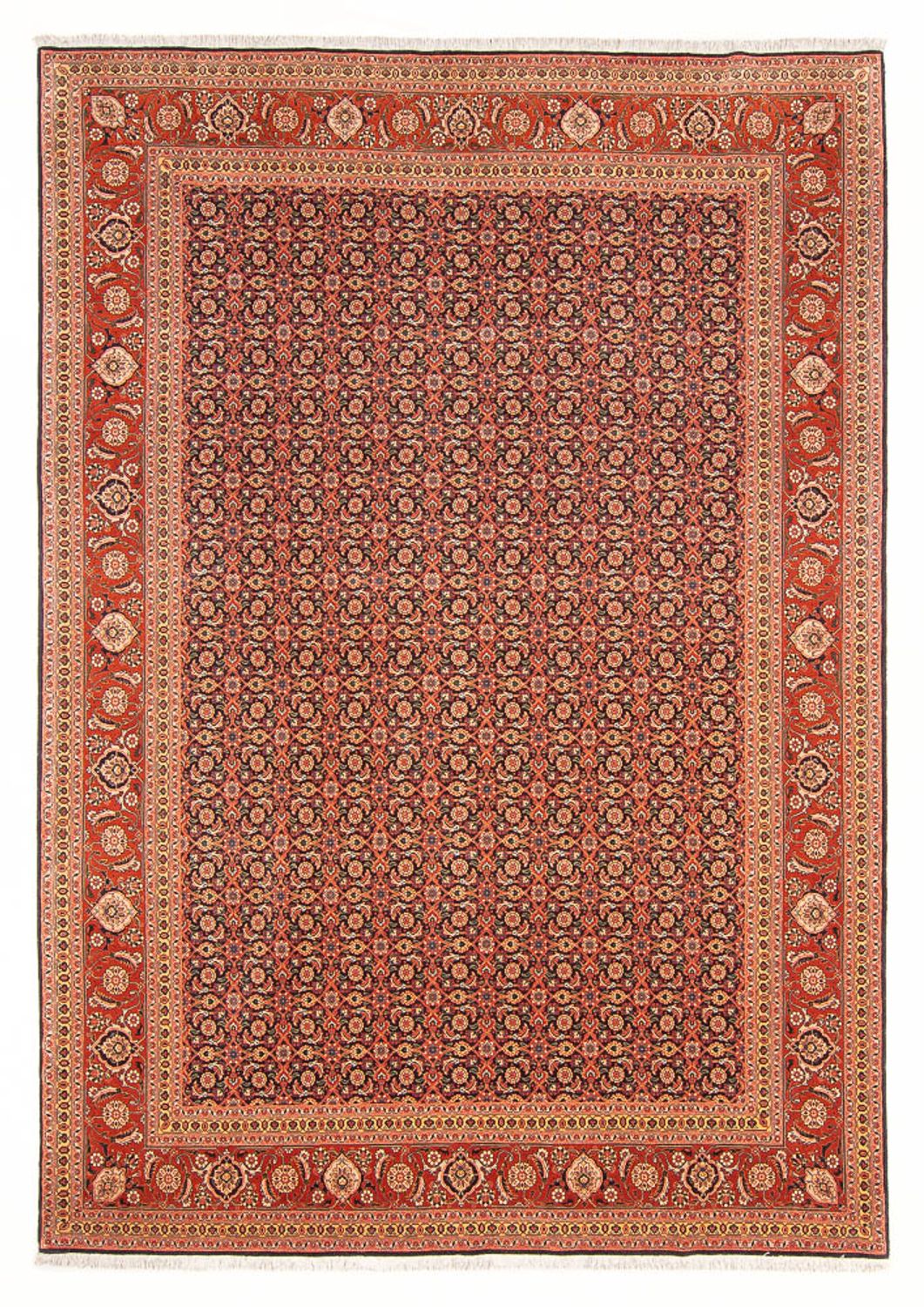 Perserteppich - Täbriz - Royal - 288 x 196 cm - dunkelblau