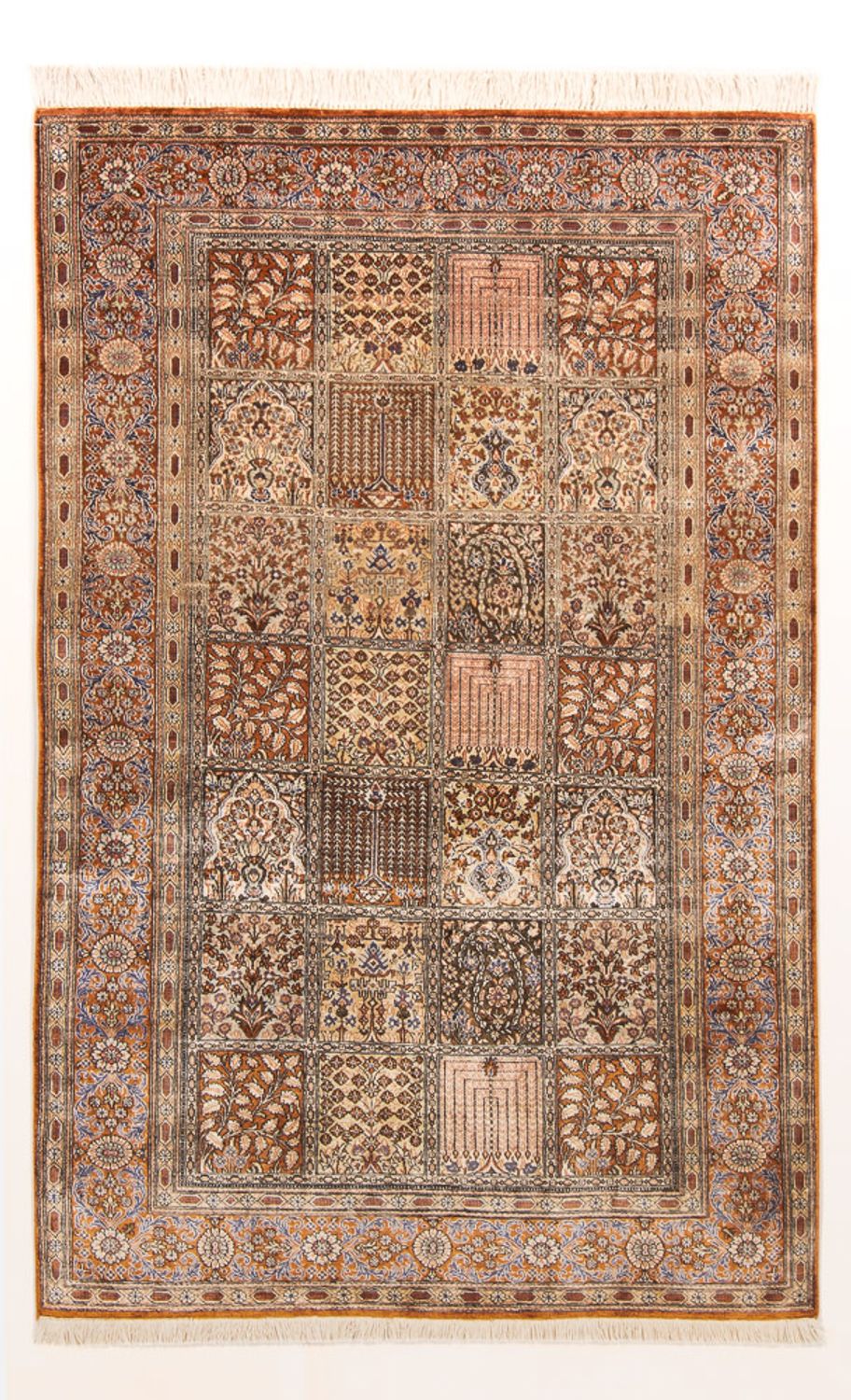 Seidenteppich - Ghom Seide - Premium - 148 x 100 cm - mehrfarbig