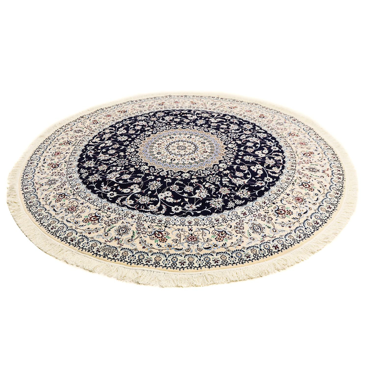 Perserteppich - Nain - Premium 250 x 250 cm Runder Teppich