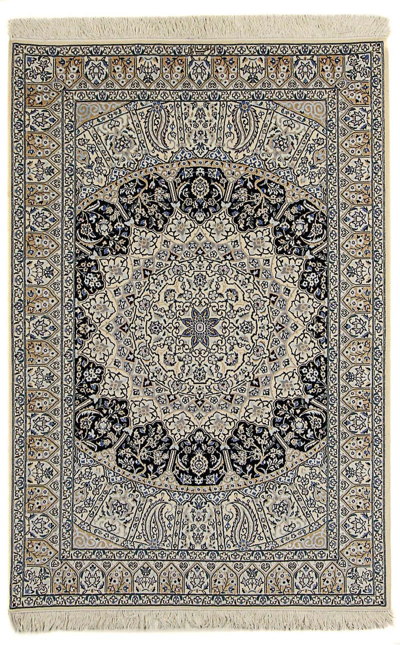 Perserteppich - Nain - Premium 190 x 128 cm Teppichbrücke