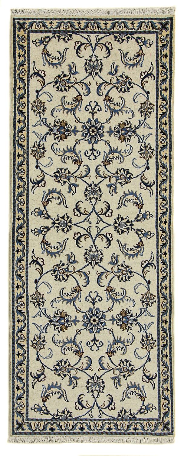 Perserteppich - Nain 194 x 80 cm Teppich Läufer