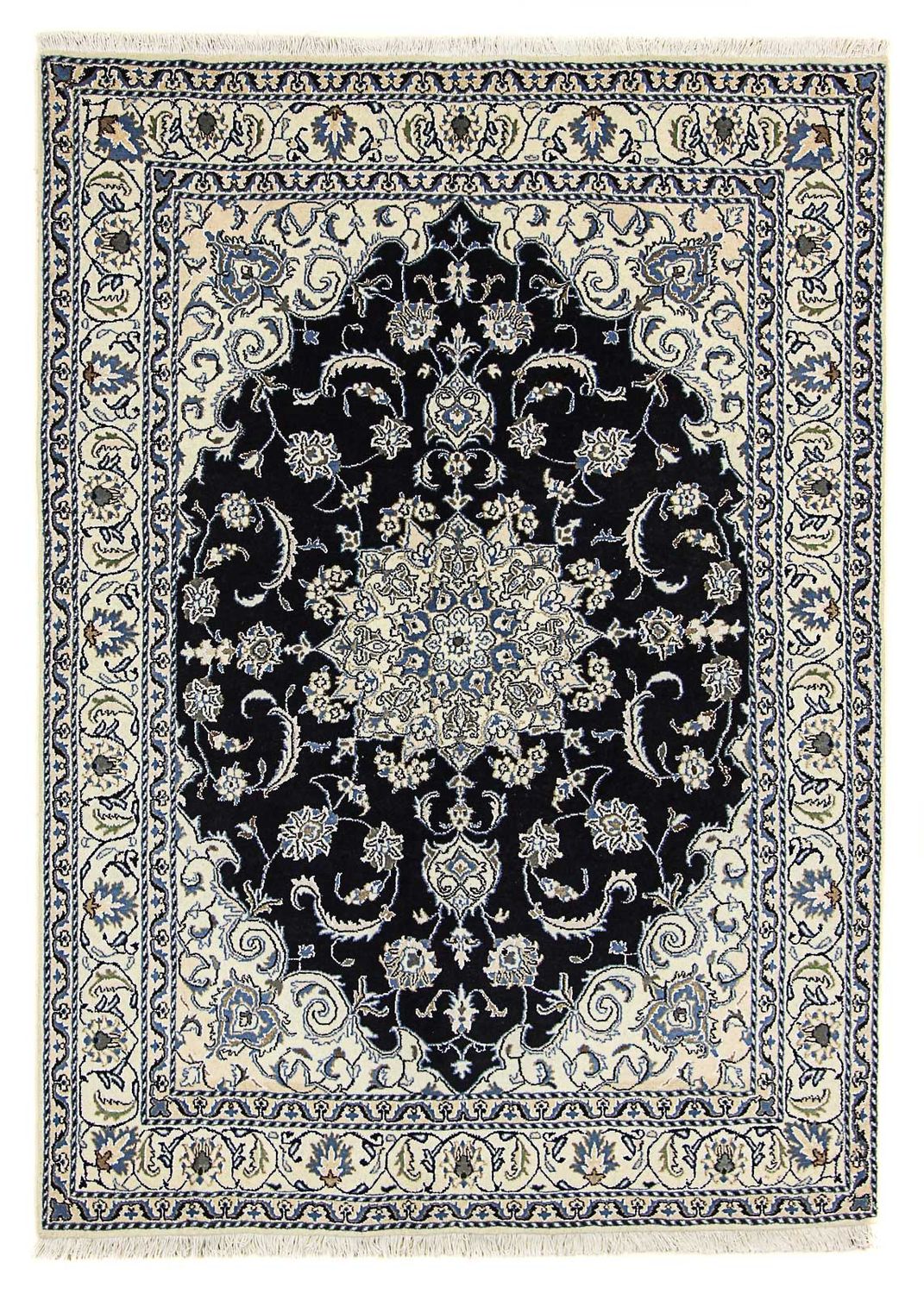 Perserteppich - Nain 226 x 167 cm Wohnzimmer Teppich