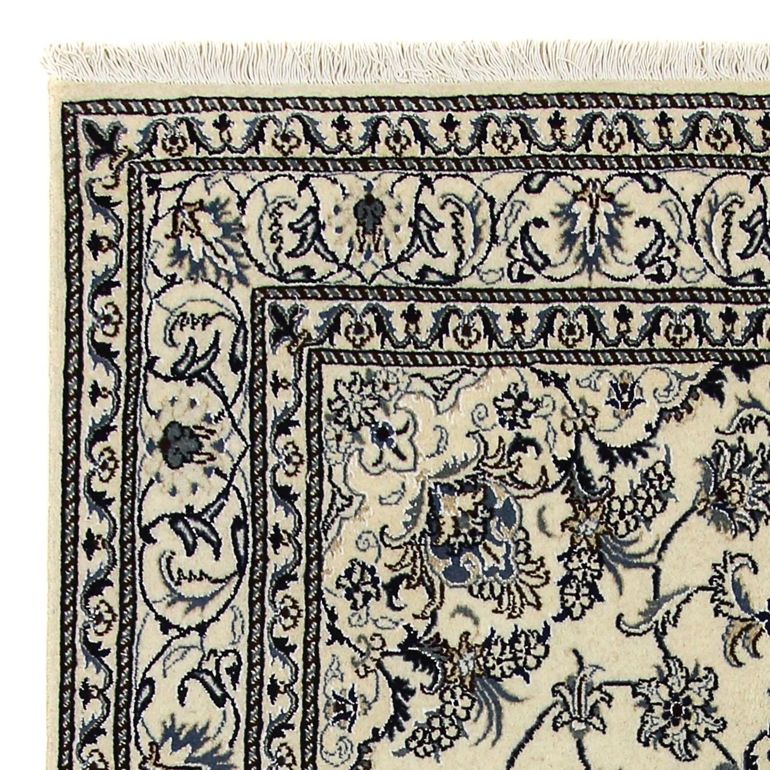 Perserteppich - Nain 235 x 165 cm Wohnzimmer Teppich