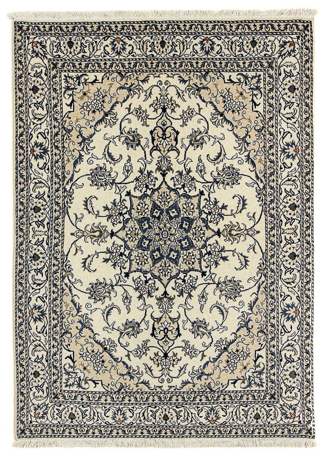 Perserteppich - Nain 232 x 165 cm Teppich Wohnzimmer
