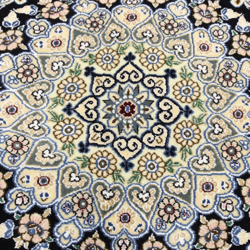 Perserteppich - Nain - Royal - 202 x 132 cm - dunkelblau