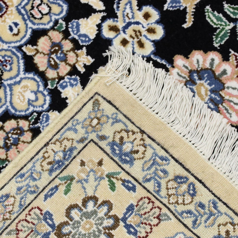 Perserteppich - Nain - Royal - 202 x 132 cm - dunkelblau