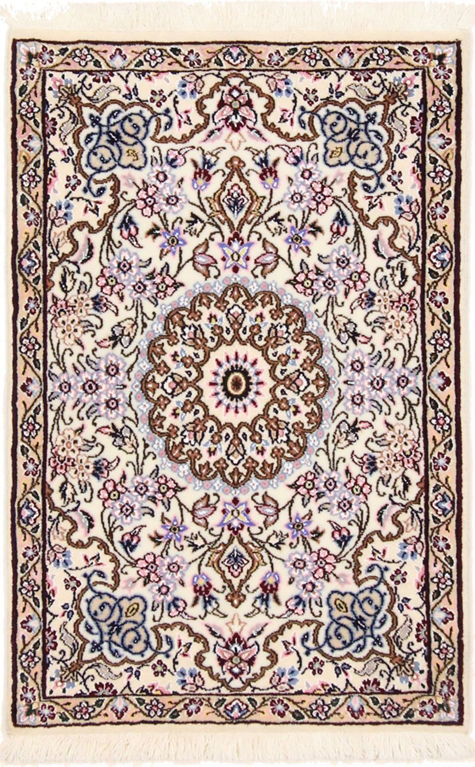 Perserteppich - Nain - Royal - 90 x 60 cm - beige