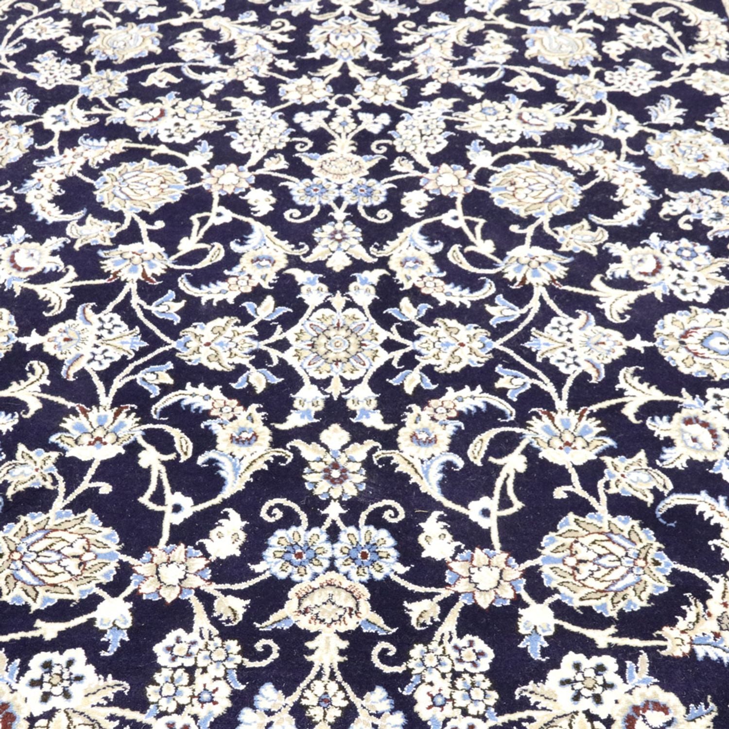 Perserteppich - Nain - 338 x 240 cm - dunkelblau
