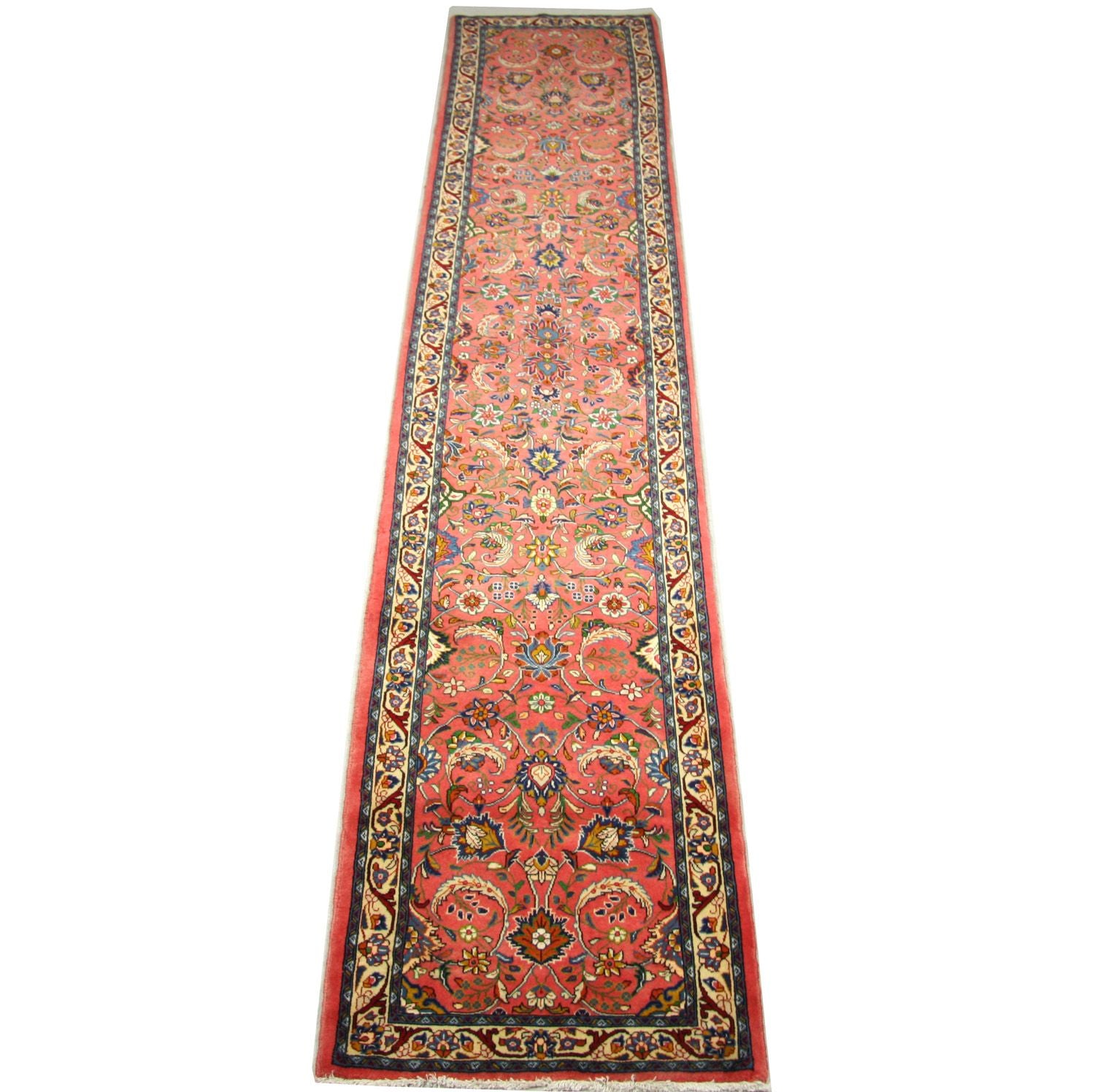 Perserteppich - Classic 406 x 80 cm - hellrot