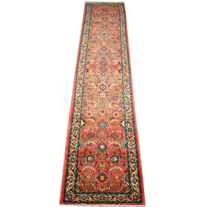 Perserteppich - Classic 406 x 80 cm - hellrot