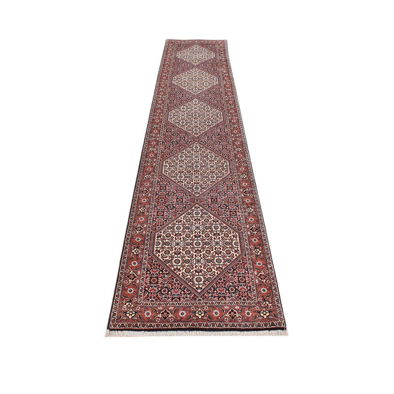 Läufer Perser - Bidjar - 394 x 73 cm - braun