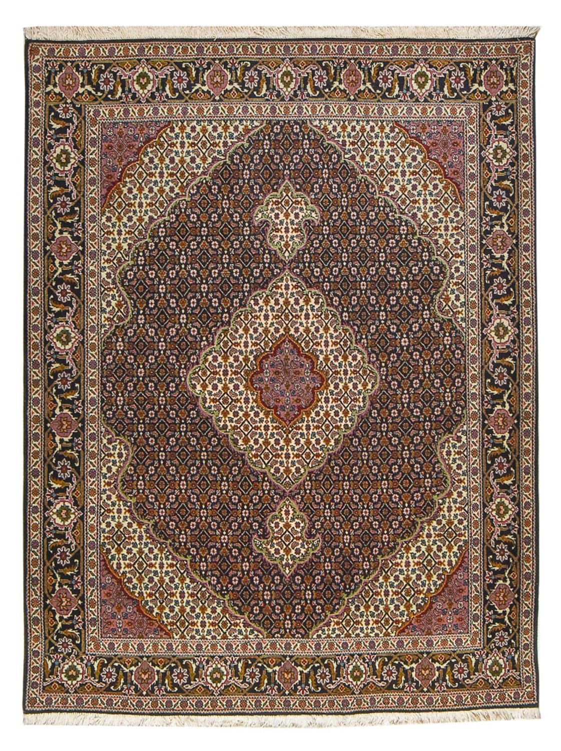 Perserteppich - Täbriz - Royal - 202 x 152 cm - rost