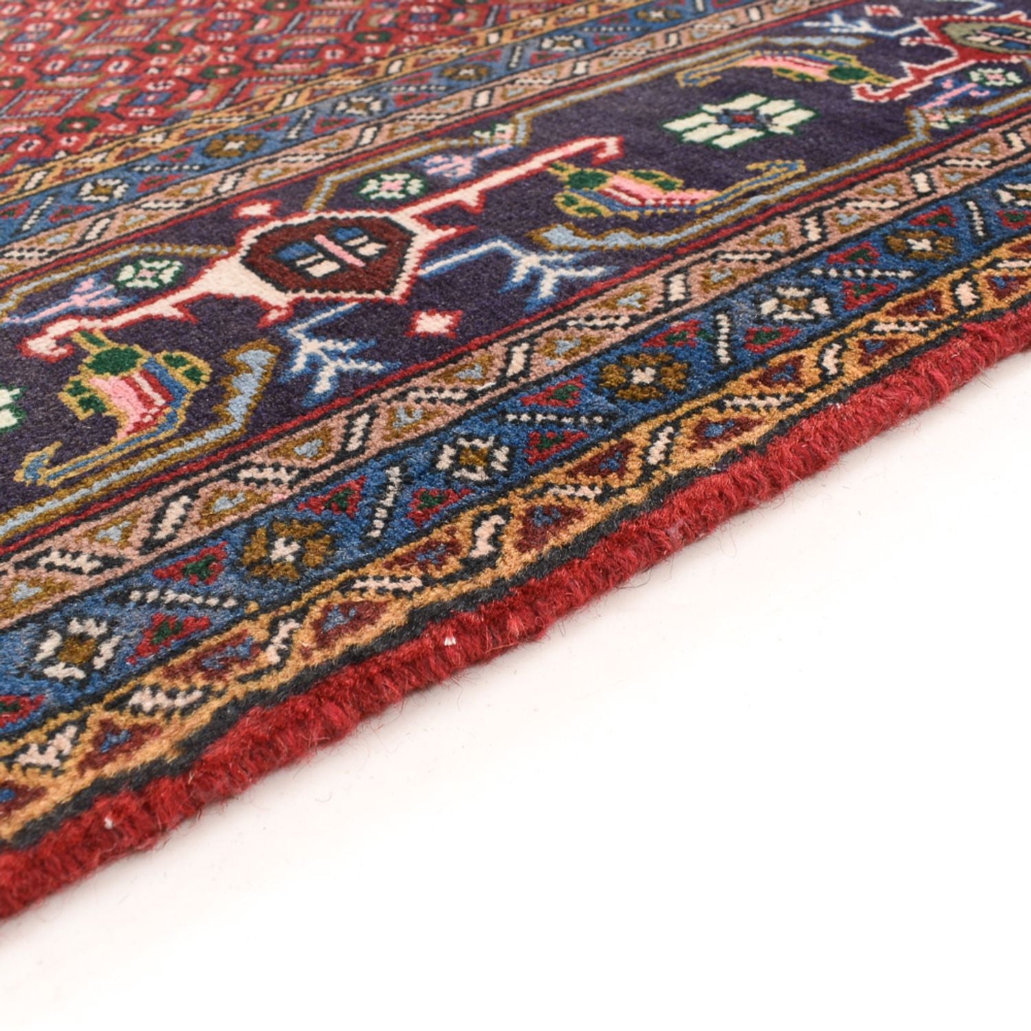 Perserteppich - Nomadic - 287 x 192 cm - bordeauxrot