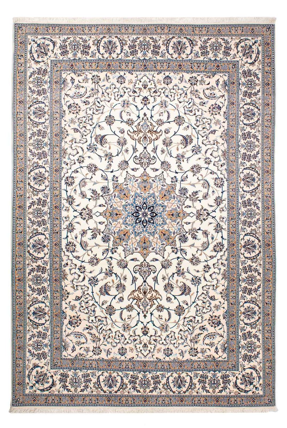Perserteppich - Nain - Premium 257 x 172 cm Teppich Wohnzimmer