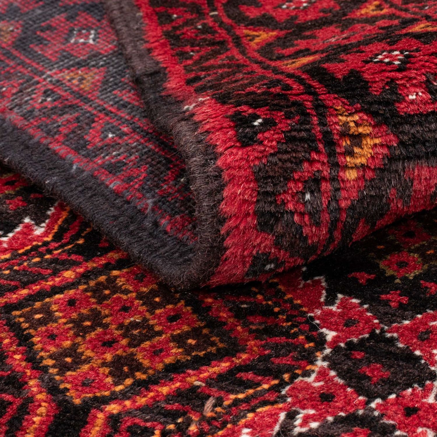 Belutsch Teppich 184 x 98 cm - mehrfarbig