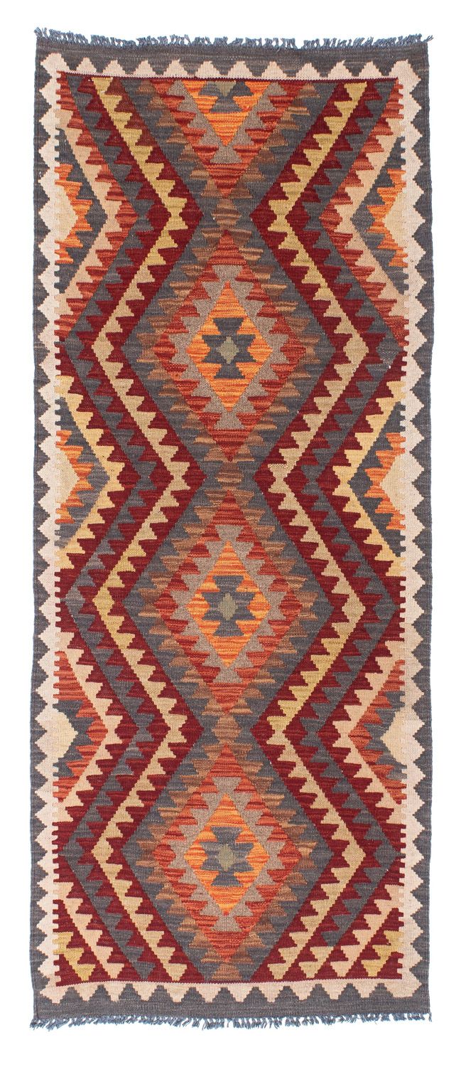 Kelim Teppich - Oriental 191 x 80 cm - grau
